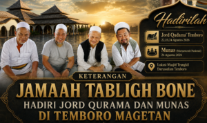 Berjalan membawa dakwah, bersilaturahmi dalam ukhuwah,menata hati untuk meraih ridha Allah.”(*)